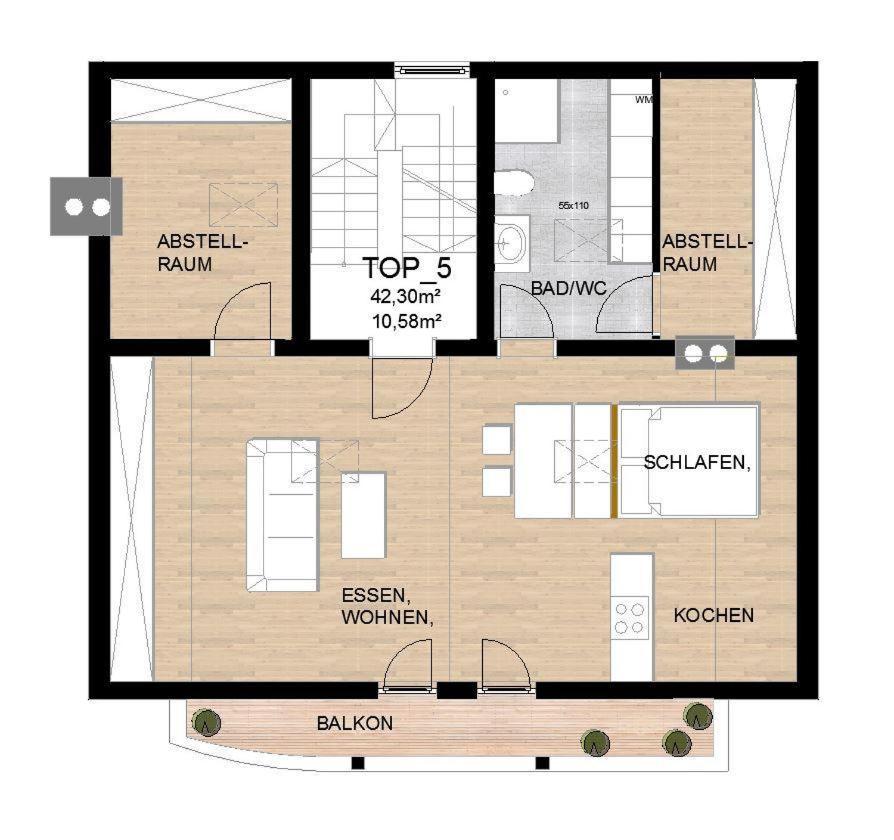 Apartamento Haus Kapell Schruns Exterior foto